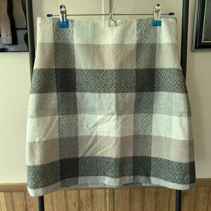 LOFT Plaid Skirt (2)